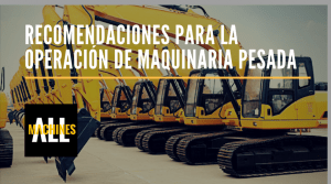 operacion de maquinaria pesada