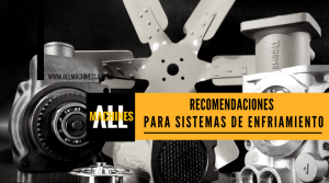 sistema de enfriamiento maquinaria pesada